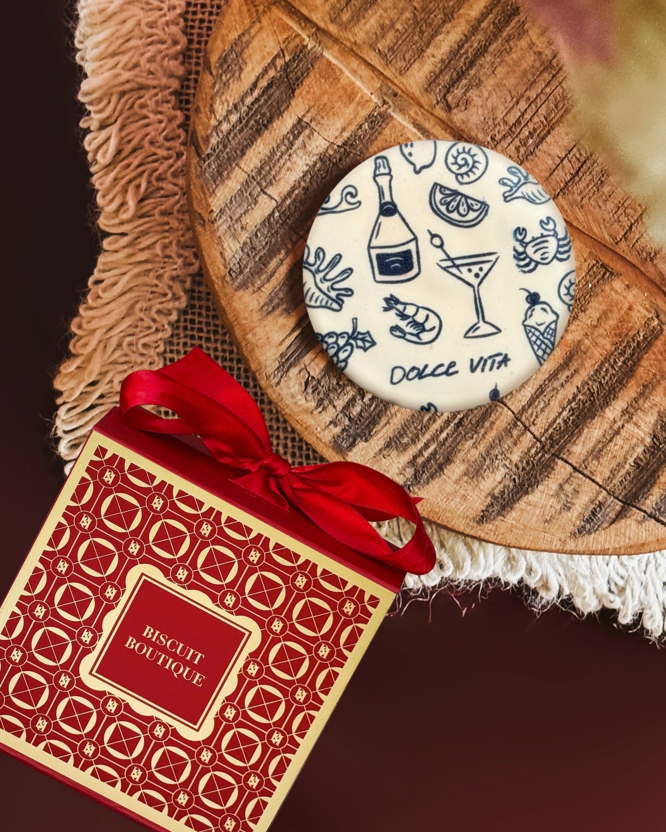 S14 - Dolce Vita - White Chocolate Speculoos Biscuits (8pcs)