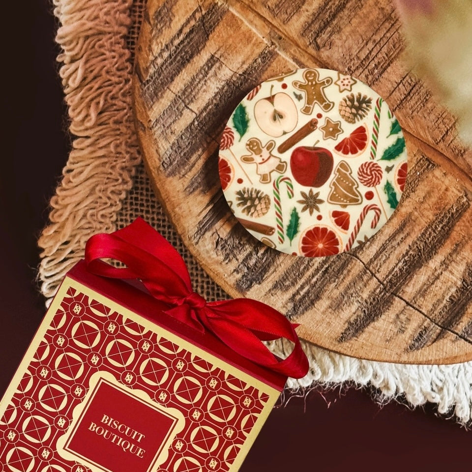 FB1 - Festive Treats - White Chocolate Speculoos Biscuits
