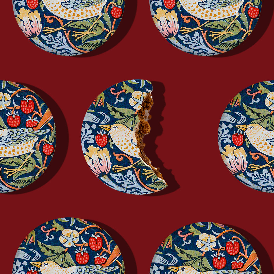 B9 - William Morris - Sandwich biscuits with chocolate filling