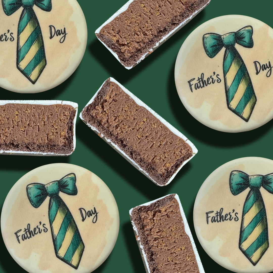 bon17 - Father's day - Biscuit Bonbon with chocolate ganache filling (4pcs)