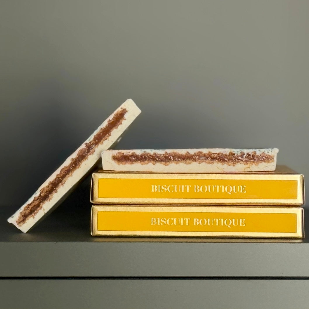 C8- Mediterranean Oranges - Caramel Stroopwafel edible message box
