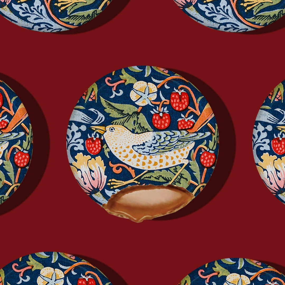 W9 - William Morris - Caramel Stroopwafel Biscuits (8pcs)