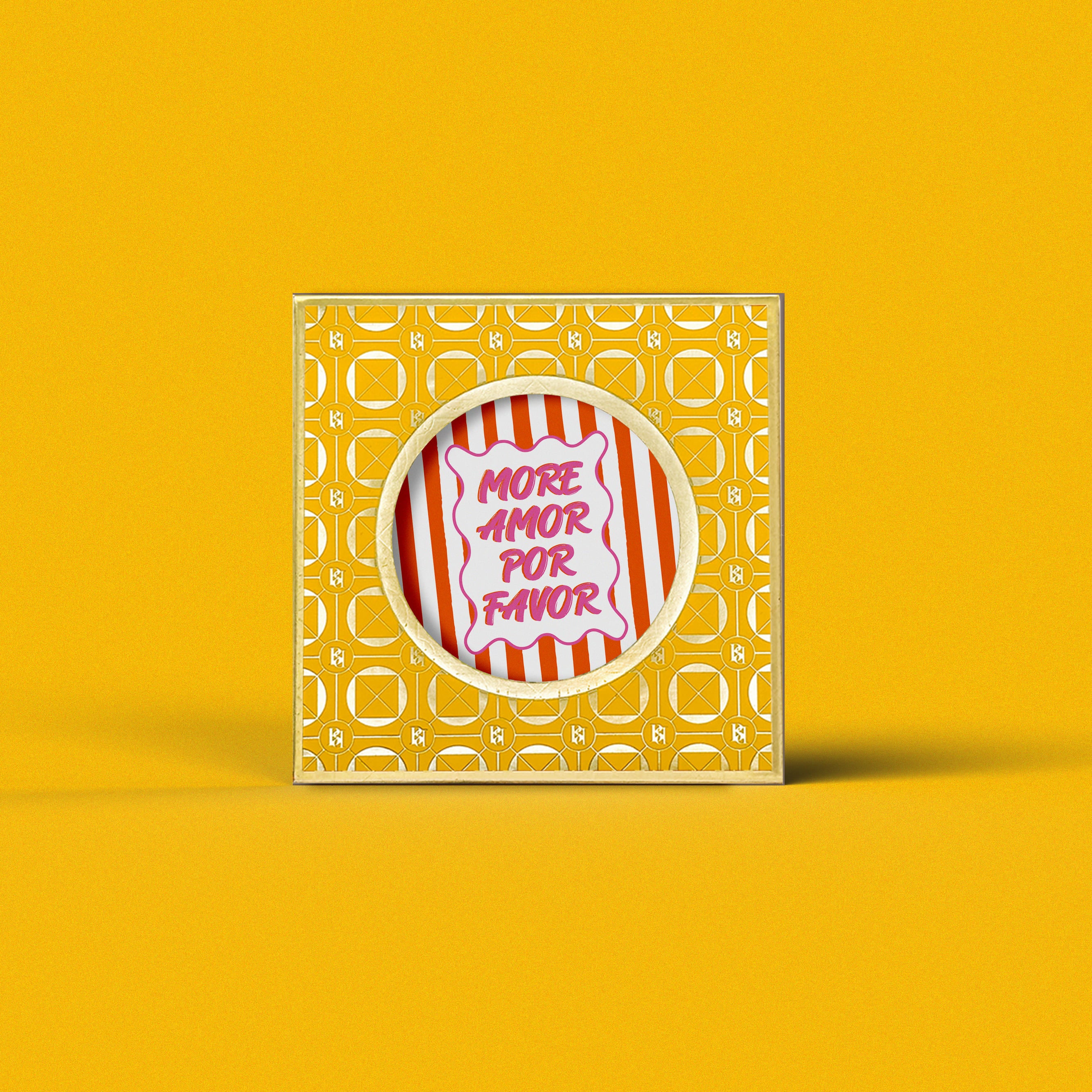 C7 - More Amor por favor! - Caramel Stroopwafel edible message box