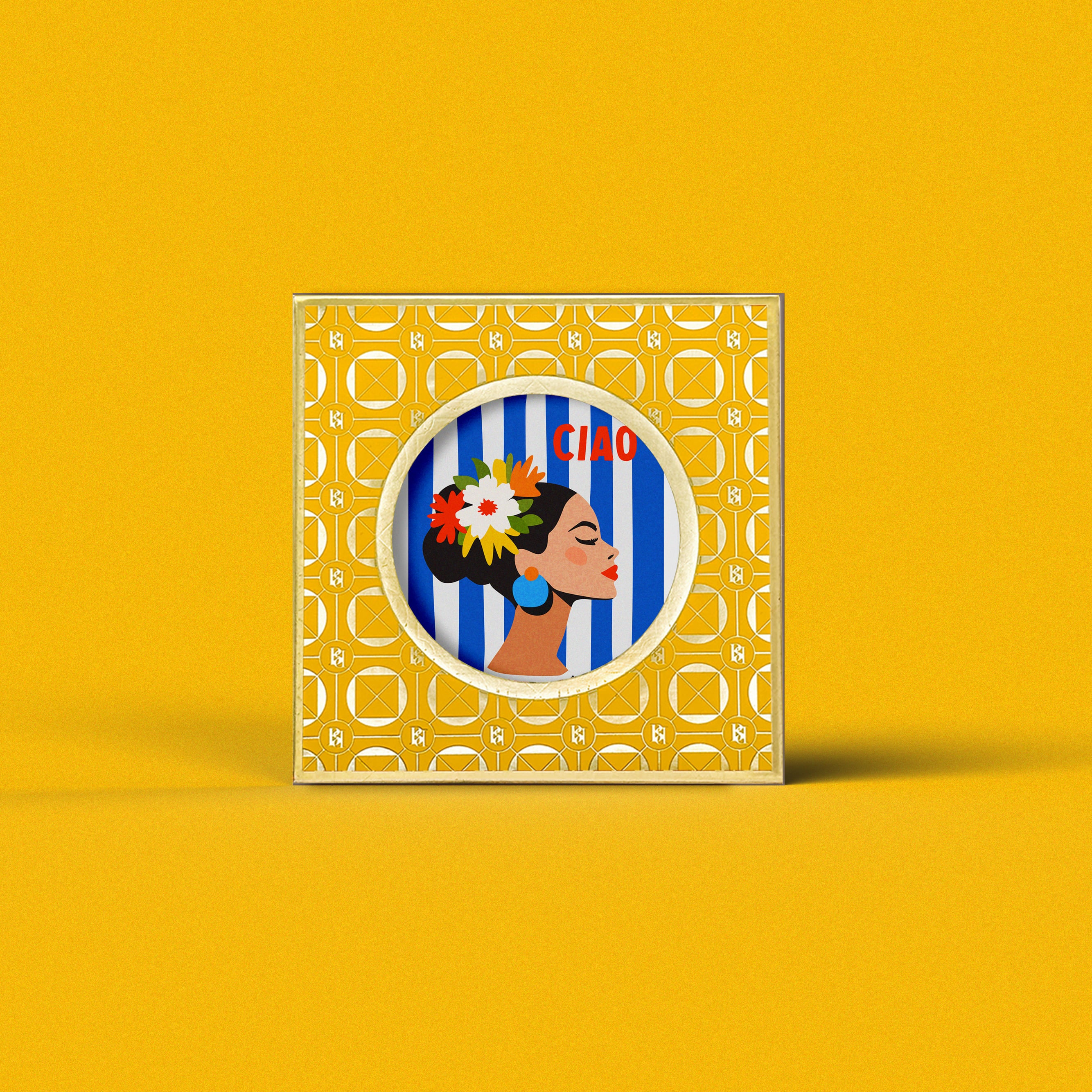 C6 - Ciao - Caramel Stroopwafel edible message box
